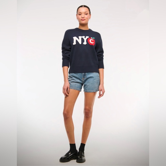 The A&F Madeline NYC Crew Sweater - Picture 3 of 10